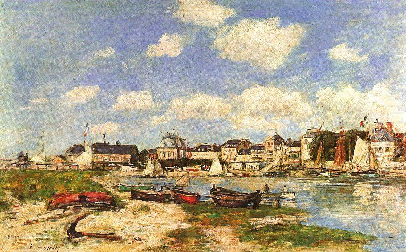 Eugene Boudin Trouville china oil painting image